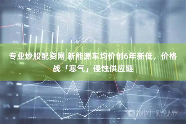 专业炒股配资网 新能源车均价创6年新低，价格战「寒气」侵蚀供应链
