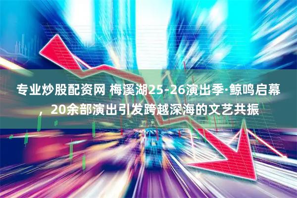 专业炒股配资网 梅溪湖25-26演出季·鲸鸣启幕，20余部演出引发跨越深海的文艺共振